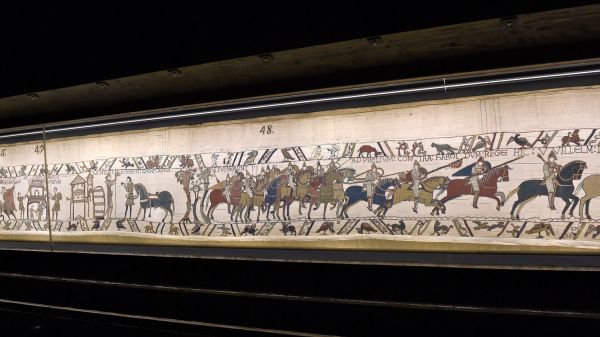 La célèbre tapisserie de Bayeux va être prêtée au British Museum de Londres