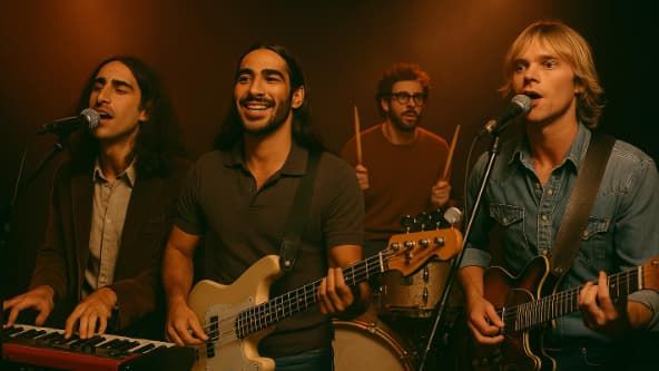 "Une provocation artistique": le groupe The Velvet Sundown, avec 1 million d'abonnés sur Spotify, reconnaît avoir été généré par IA