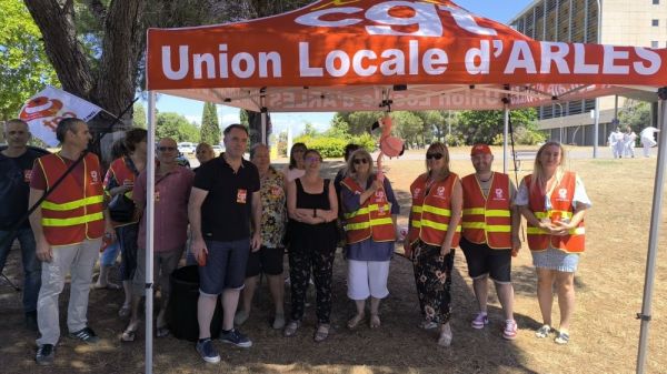 Manque de personnel, canicule, partenariat public privé : la CGT de l'hôpital d'Arles s'inquiète
