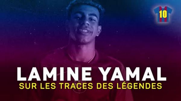 FC Barcelone : Lamine Yamal, sur les traces des 10 de légende