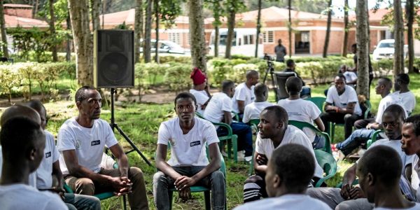 Rwanda : au camp de Mutobo, le retour au pays d'anciens combattants de l'est-RDC