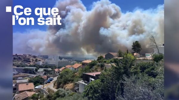 700 hectares brûlés, population confinée, évacuations... Ce que l'on sait de l'incendie à Marseille