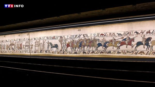 Conservée en France depuis des siècles, qu'est-ce que la tapisserie de Bayeux, bientôt prêtée au Royaume-Uni ? | TF1 INFO