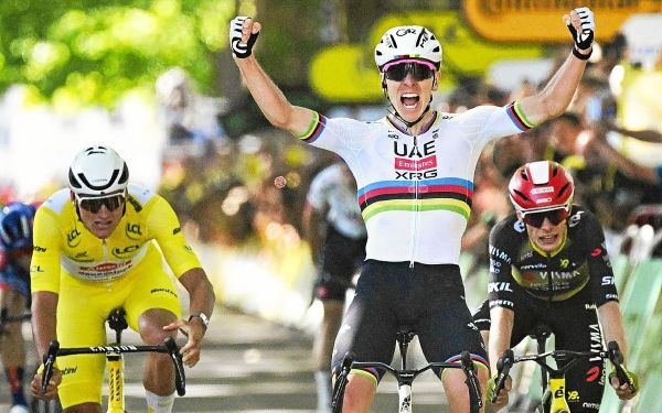 Insatiable, le trio Pogacar-Van der Poel-Vingegaard ne laisse toujours rien aux autres sur le Tour de France