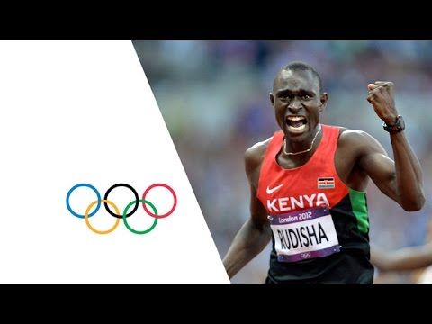 David Rudisha dans la légende