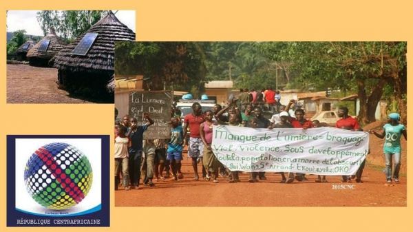 INSTITUTIONALISATION DES PANNEAUX SOLAIRES EN CENTRAFRIQUE - Dabealvi.Le Sentinel en mode veille - CentrAfrique