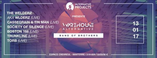 Alternative Projects présente Warehouse Alternative – Band of Brothers
