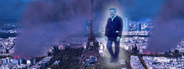 L’hologramme de Jean-Luc Mélenchon échappe à tous contrôles et sème la terreur dans Paris