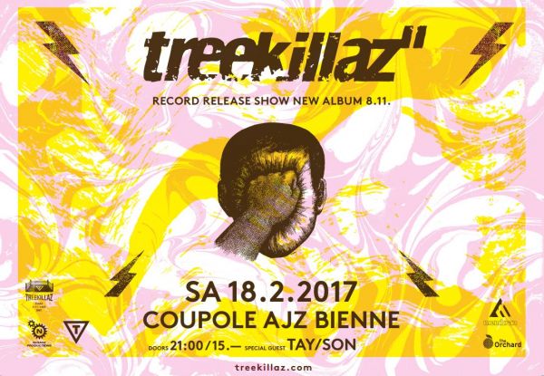 Treekillaz en concert le 18 février 2017 à Bienne