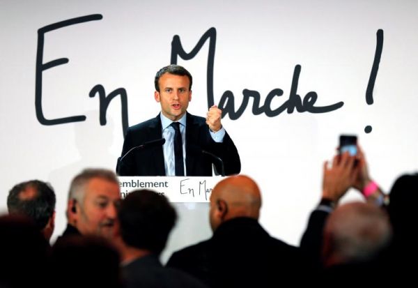 Macron, tel César dans sa start-up