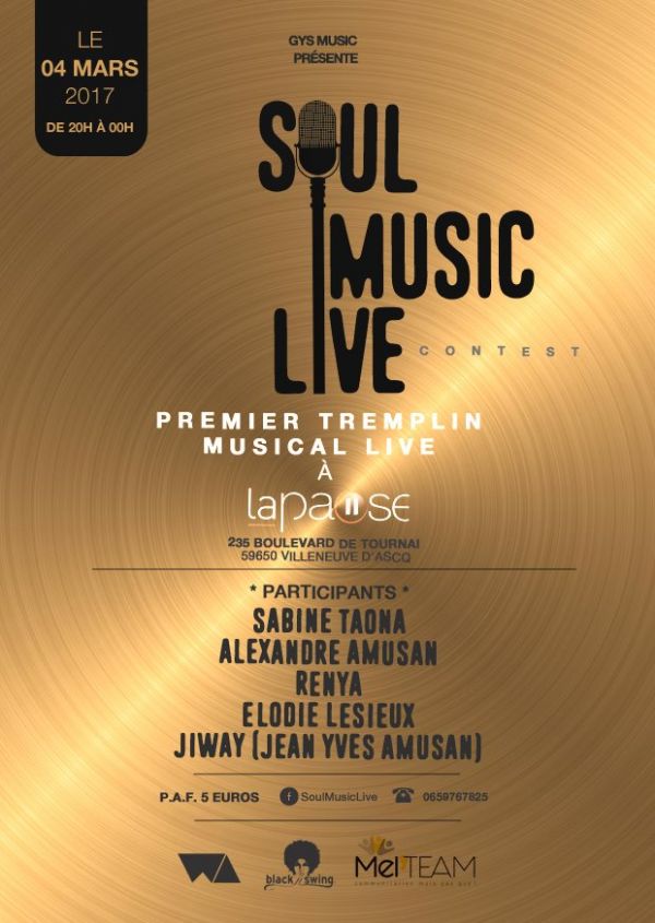 Soul Live Music Contest, Villeneuve-d'Ascq, Nord