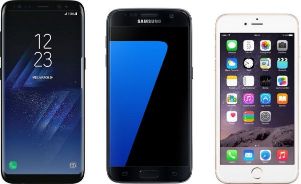 Galaxy S8 / S8+ : leurs dimensions exactes comparées aux Galaxy S7, S6 et iPhone 7
