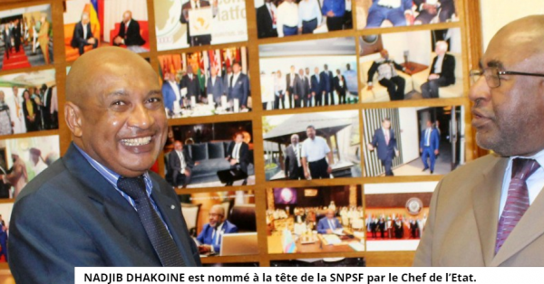 NADJIB DHAKOINE nommé à la tête de la SNPSF par le Chef de l'Etat