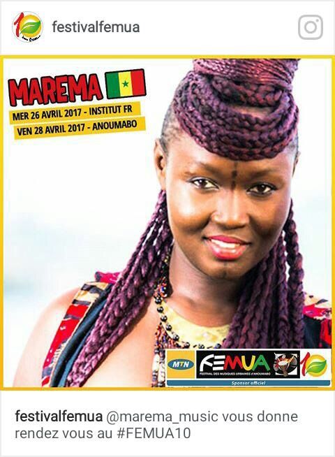 Maréma Fall, la seule artiste-chanteuse qui représentera le Senegal au FEMUA