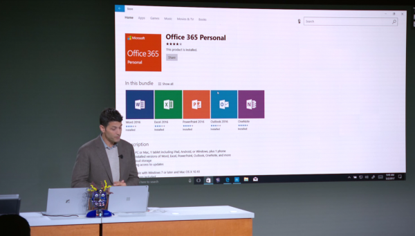 Spotify et la suite Office complète seront bientôt disponibles sur le Windows Store