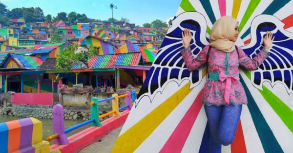 Ce village d'Indonésie a métamorphosé ses bidonvilles en œuvres d'art pour lutter contre la misère