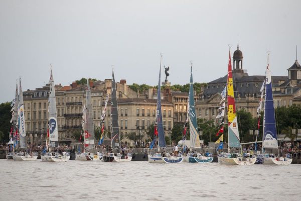 Les 43 skippers de la Solitaire Urgo le Figaro sont à Bordeaux - ActuNautique.com
