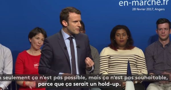 Quand Emmanuel Macron pensait qu'un parti hégémonique à l'Assemblée était "un hold-up"