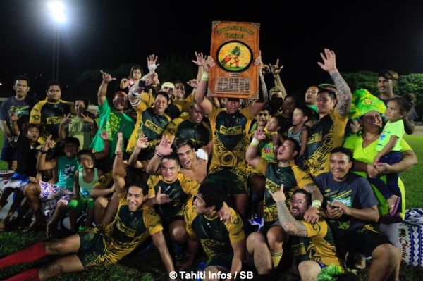 Rugby à XV – Championnat de Tahiti : Les aito de Faa'a remportent le titre
