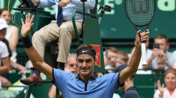 Roger Federer renoue avec la victoire à Halle