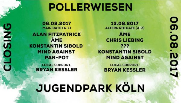 3 x 2 places à gagner - PollerWiesen Closing 2017 @ Cologne le 06 ou 13/08/2017