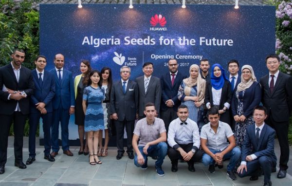 Dix étudiants algériens à Pékin pour le cycle de formation Huawei «Seeds for the Future»