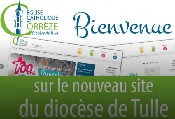 Nouveau site internet du diocèse de Tulle