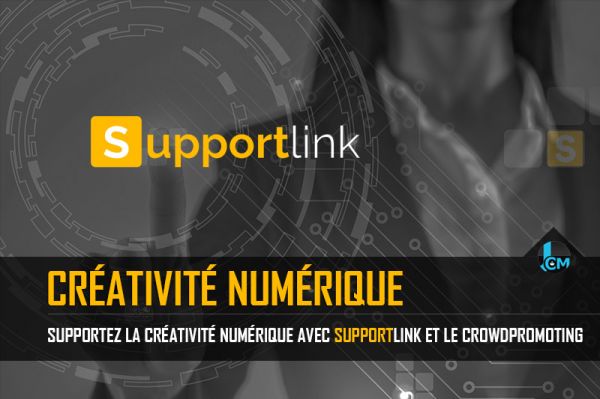 Supportez la créativité numérique avec Support.Link et le Crowdpromoting !