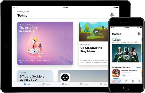 iOS 11 : Apple publie 4 vidéos pour le nouvel App Store