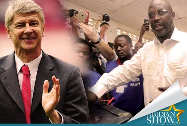 Libéria : Arsène Wenger célèbre déjà la victoire de George Weah à la présidentielle