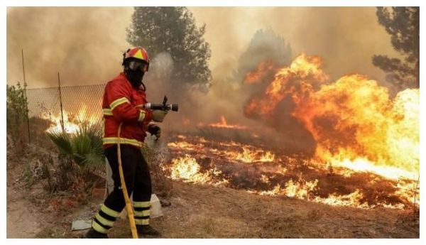 Plus de 300 incendies en une journée au Portugal