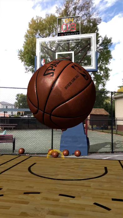 NBA AR : quand l'ARKit permet de mettre des paniers virtuels