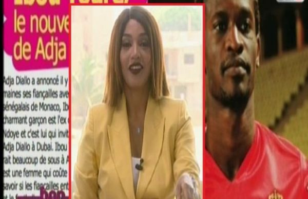 Exclusive – Adja Diallo annonce son mariage avec Ibou Touré en direct sur SEN TV : " Nous avons vécu 8 ans ..."