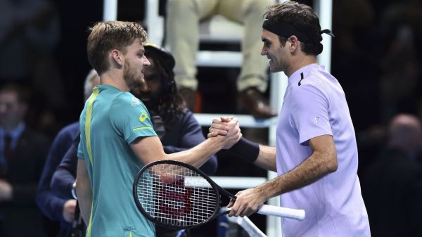 Goffin signe un exploit historique face à Federer et s'offre une 1ère finale du Masters