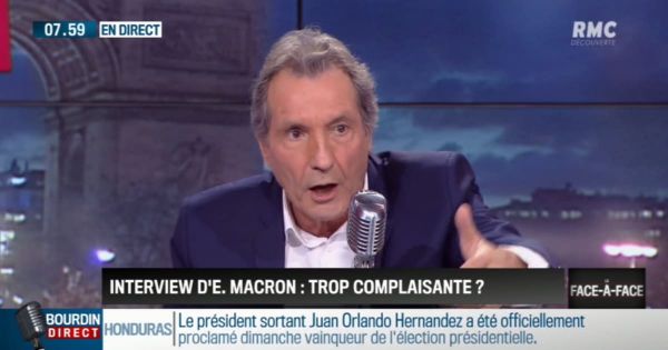 Macron interrogé par Delahousse: Jean-Jacques Bourdin étrille une "interview complaisante"