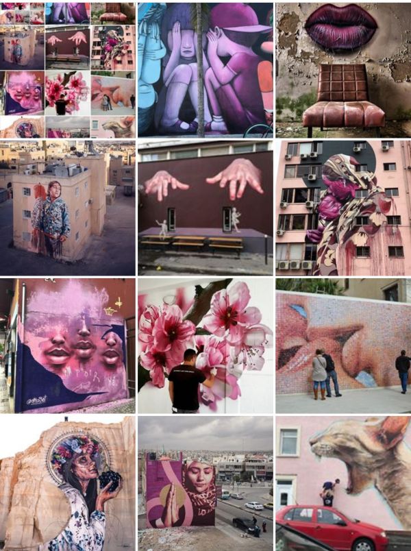 Pink ! Street Art Mosaic