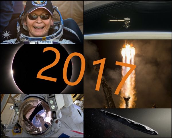 Mon résumé de l’actualité spatiale de 2017