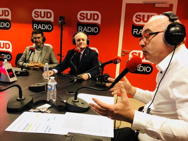 François Asselineau invité du Grand soir de Sud Radio – 11 janvier 2018