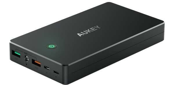 Amazon : Batterie externe Aukey 20 000 mAh + câble micro USB à 14,80 €