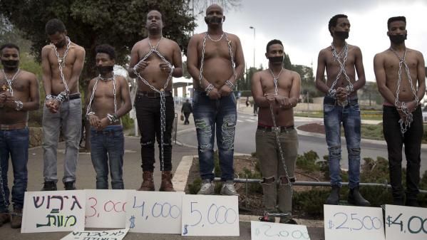 LA PHOTO. Des Erythréens manifestent contre le programme d'expulsion d'Israël