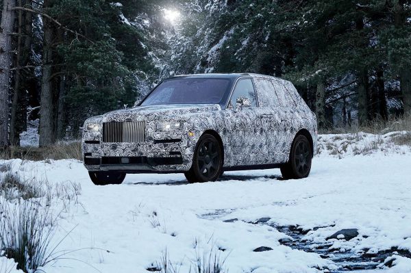 Rolls-Royce : le SUV s'appellera bien Cullinan