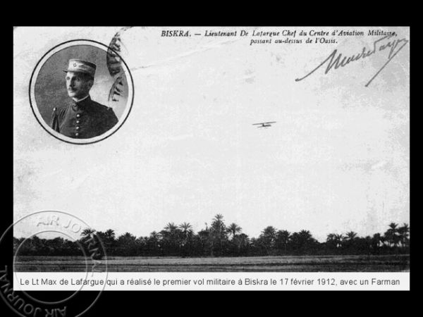 Le 17 février 1912 dans le ciel : Deux aviateurs militaires affrontent le Sahara
