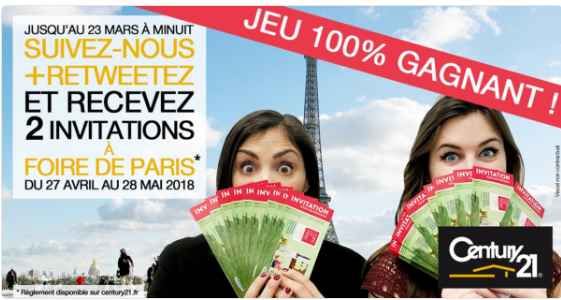 Foire de Paris 2018 : invitations gratuites ..