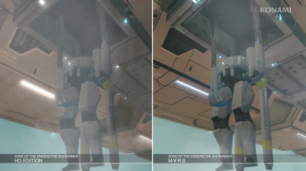 Zone of the Enders The 2nd Runner Mars : trailer comparatif