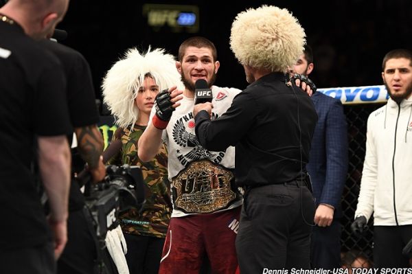 UFC - Khabib NURMAGOMEDOV devient le champion des LW - Vidéo
