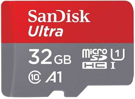 Carte micro SDHC Sandisk 32 Go pas chère à 9,50 €