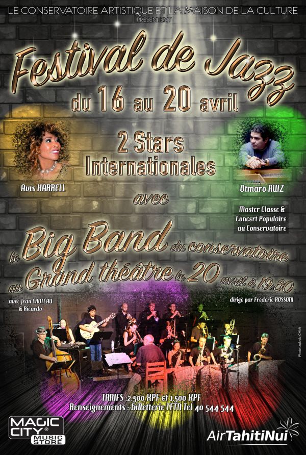 Un premier festival international de Jazz à Tahiti