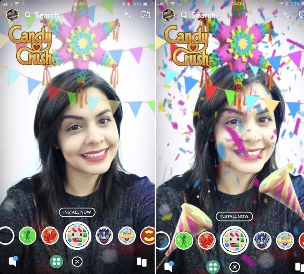 Snapchat permet aux annonceurs de vendre des produits via les Lens