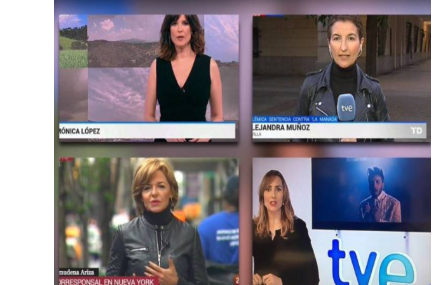 Espagne : les femmes de la TVE  en deuil du journalisme