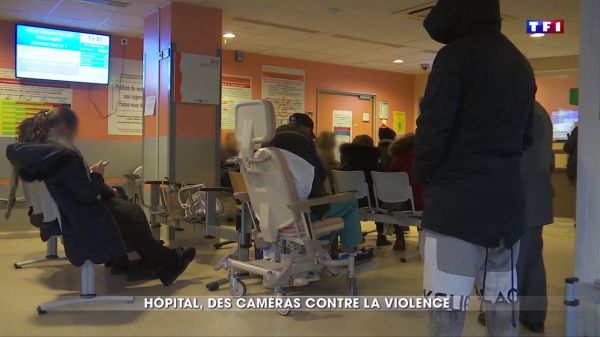 Hôpital : des caméras contre la violence
